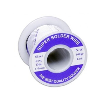 SOLDADURA ESTAÑO 63% 100G DIA 1.0MM PROSKIT 8PK-033E