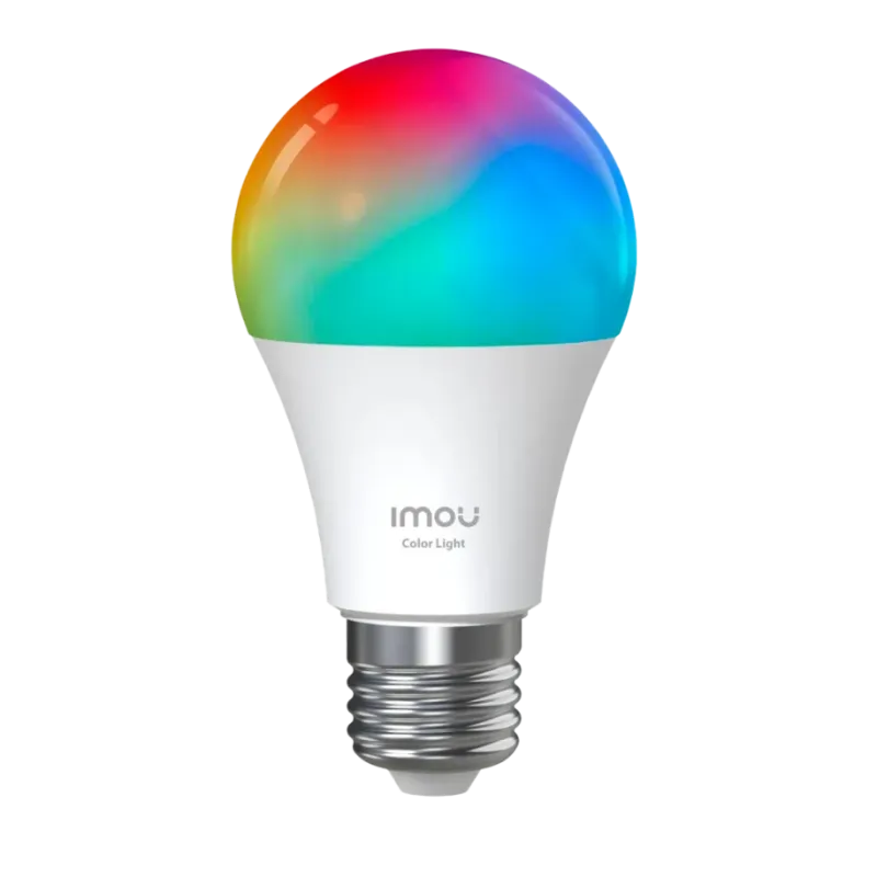 BOMBILLA DE LUZ IMOU MULTICOLOR WIFI 806 LUMENES IOT-B5