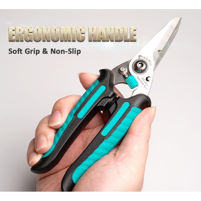 TIJERAS MULTIPROPOSITO 7 PULGADAS PROSKIT SR-338