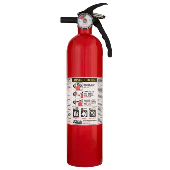 EXTINTOR DE POLVO QUIMICO KIDDE DE 1 USO FUEGO ABC 2.5LB (FA110) 466142MTL