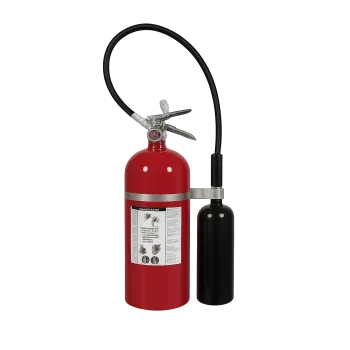 EXTINTOR DE DIOXIDO KIDDE DE CARBONO RECARGABLE FUEGO BC 10LB ( PRO10CD) 466181