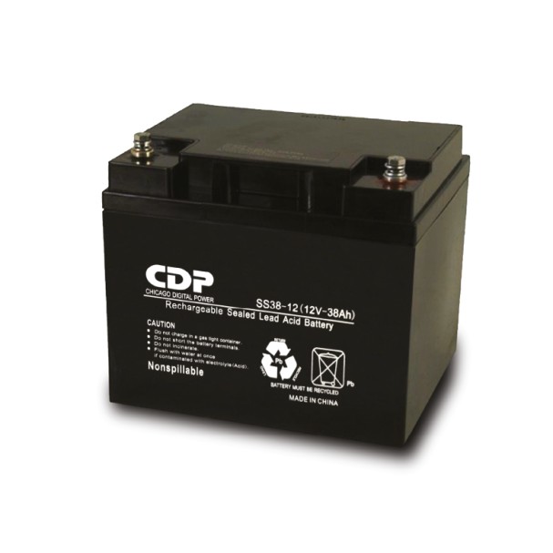 BATERÍA 12V 38 AH PARA ALARMA  PIMA-JFL  PL38 MARCA CDP TEKLINK