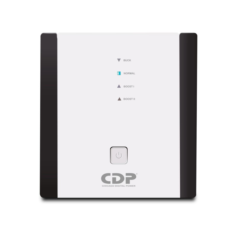 REGULADOR DE VOLTAJE AUTOMATICO CDP 2400VA 8 TOMACORRIENTES UL  R-AVR2408