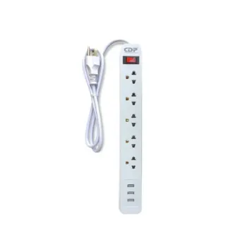 REGLETA CDP NEMA 5-15R 1250W / 2200W 5 PUERTOS  R-PS5