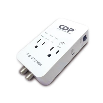 SUPRESOR CDP MONTAJE DE PARED 1800W 2 SALIDAS R-SS2TV WM