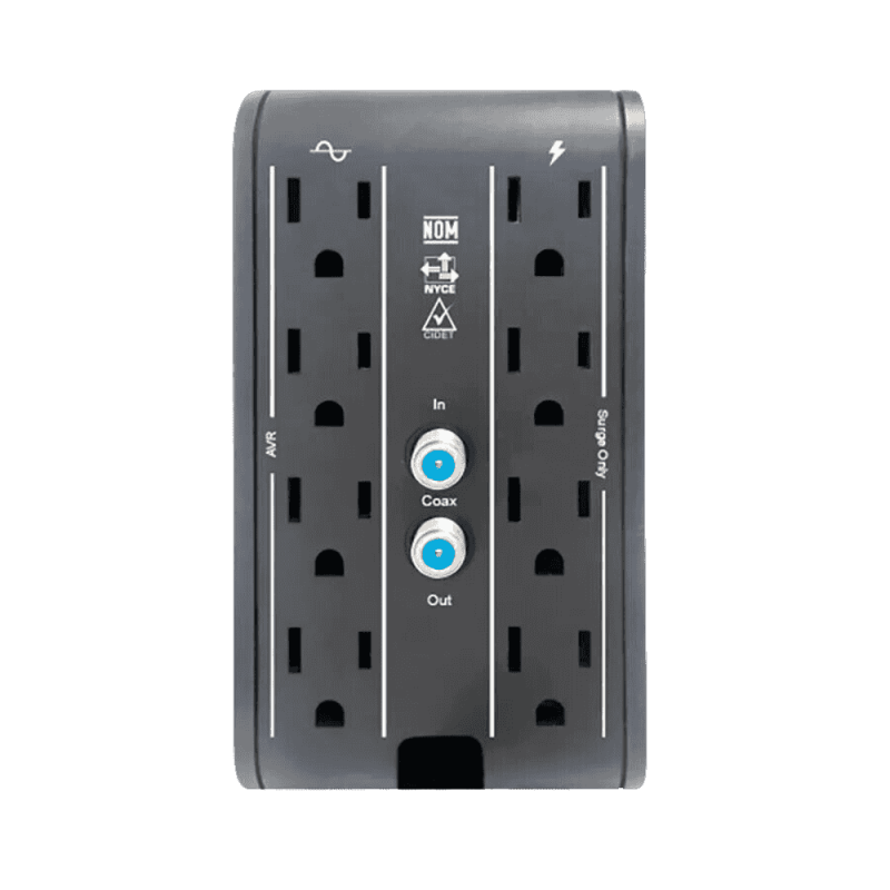 REGULADOR DE VOLTAJE CDP 1000 VA 4 SALIDAS UL  R2C-AVR1008