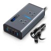 CARGADOR RAPIDO CDP INVERSOR 200W PD3. 0-30W 3 PUERTOS USB 1 TIPO-C 2 AC - DC12V-CARRO