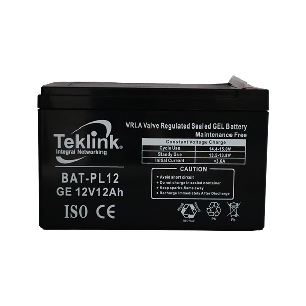 BATERÍA 12V 12AH PARA ALARMA PIMA-JFL PL12 MARCA TEKLINK
