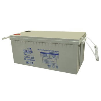 BATERÍA 12VDC 200AH PL200 MARCA TEKLINK BATERÍA 12VDC 200AH PL200 MARCA TEKLINK