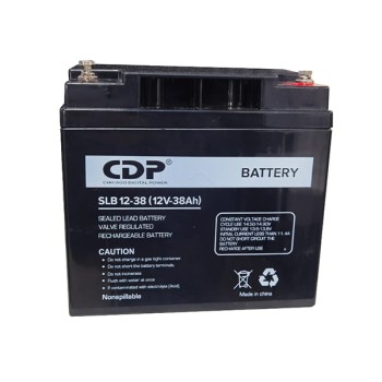 BATERÍA 12V 38AH PARA ALARMA PIMA-JFL PL38 MARCA CDP TEKLINK