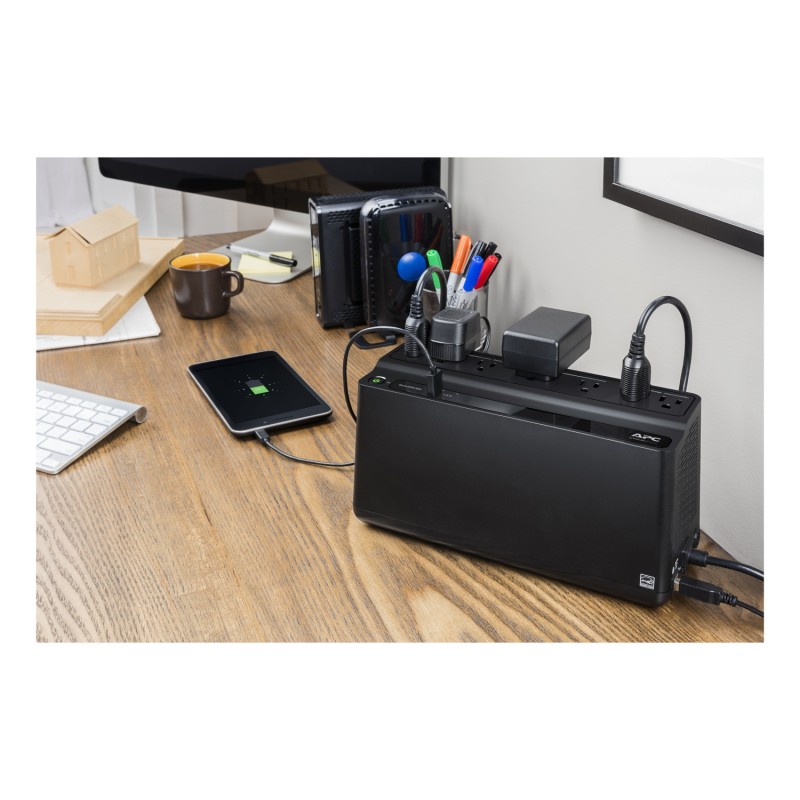 UPS APC BACK-UPS (BE600M1-LM) 600VA/330WATTS 7TOMAS