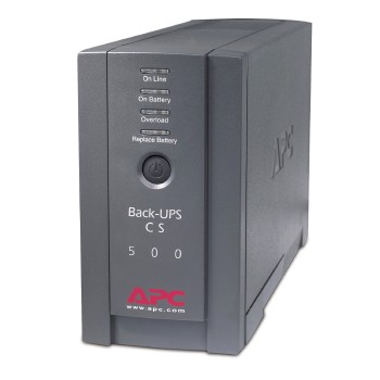 UPS APC BACK-UPS (BK500BLK) 500VA/300WATTS 120V 6 TOMAS