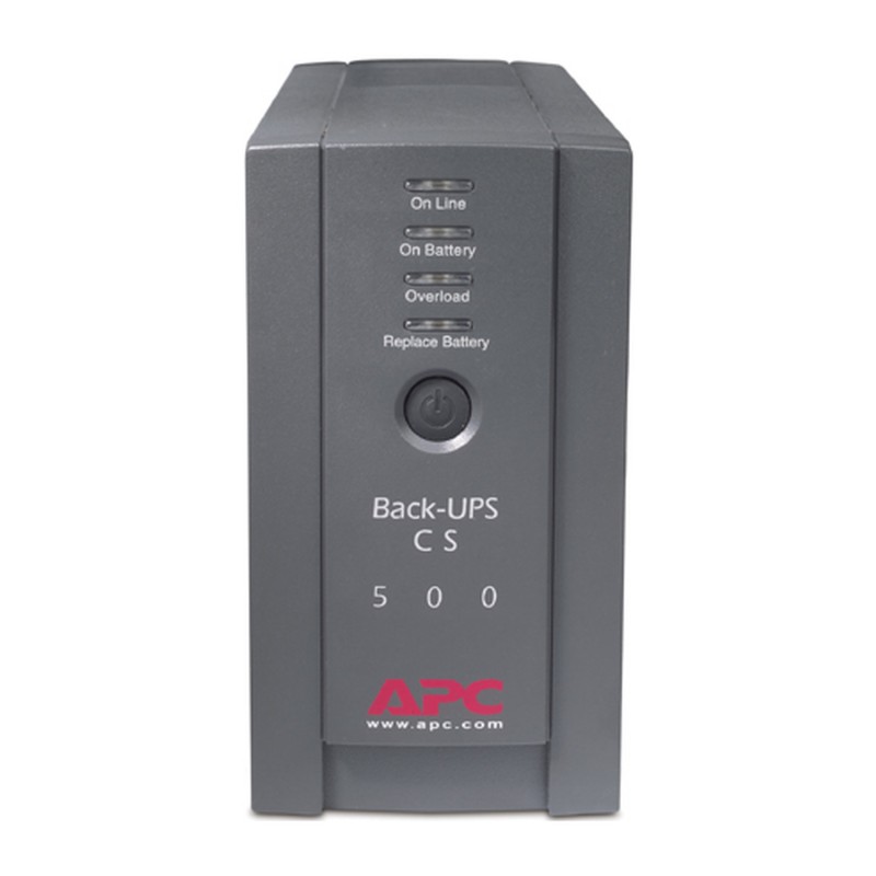 UPS APC BACK-UPS (BK500BLK) 500VA/300WATTS 120V 6 TOMAS UPS APC BACK-UPS (BK500BLK) 500VA/300WATTS 120V 6 TOMAS