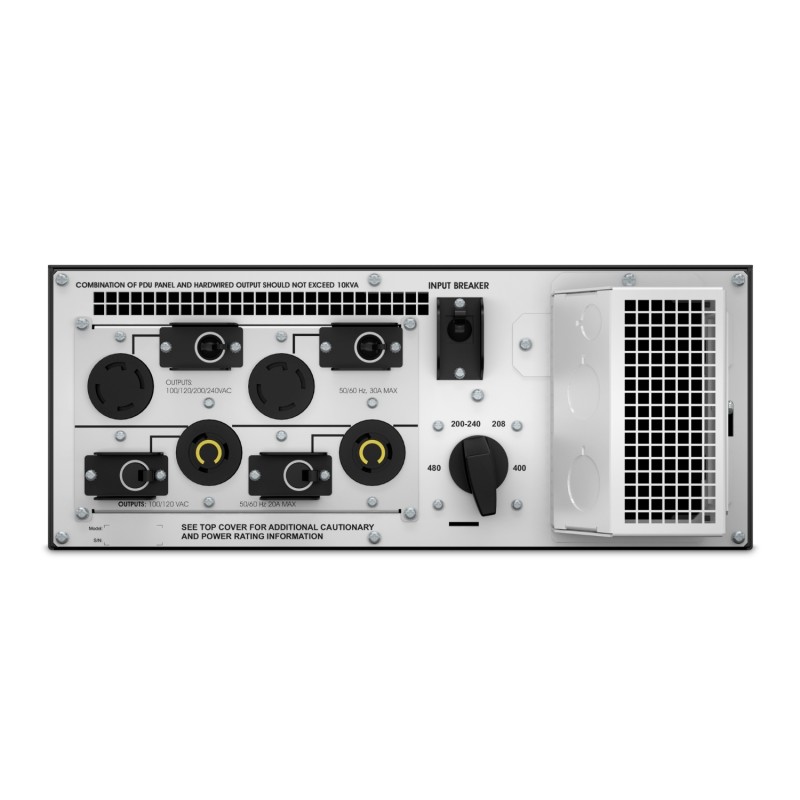 TRANSFORMADOR STEP-DOWN APC (SRT10KRMTF) 10000VA 6TOMAS 120V/208V/240V